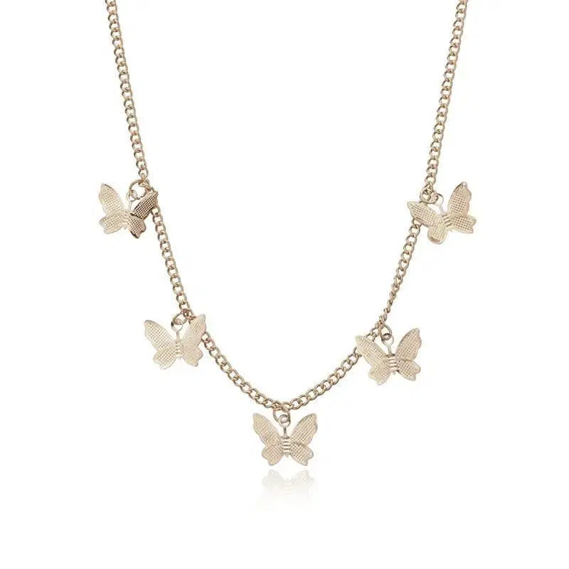 Adjustable Alloy Chain Necklace