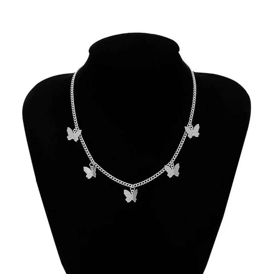 Adjustable Alloy Chain Necklace