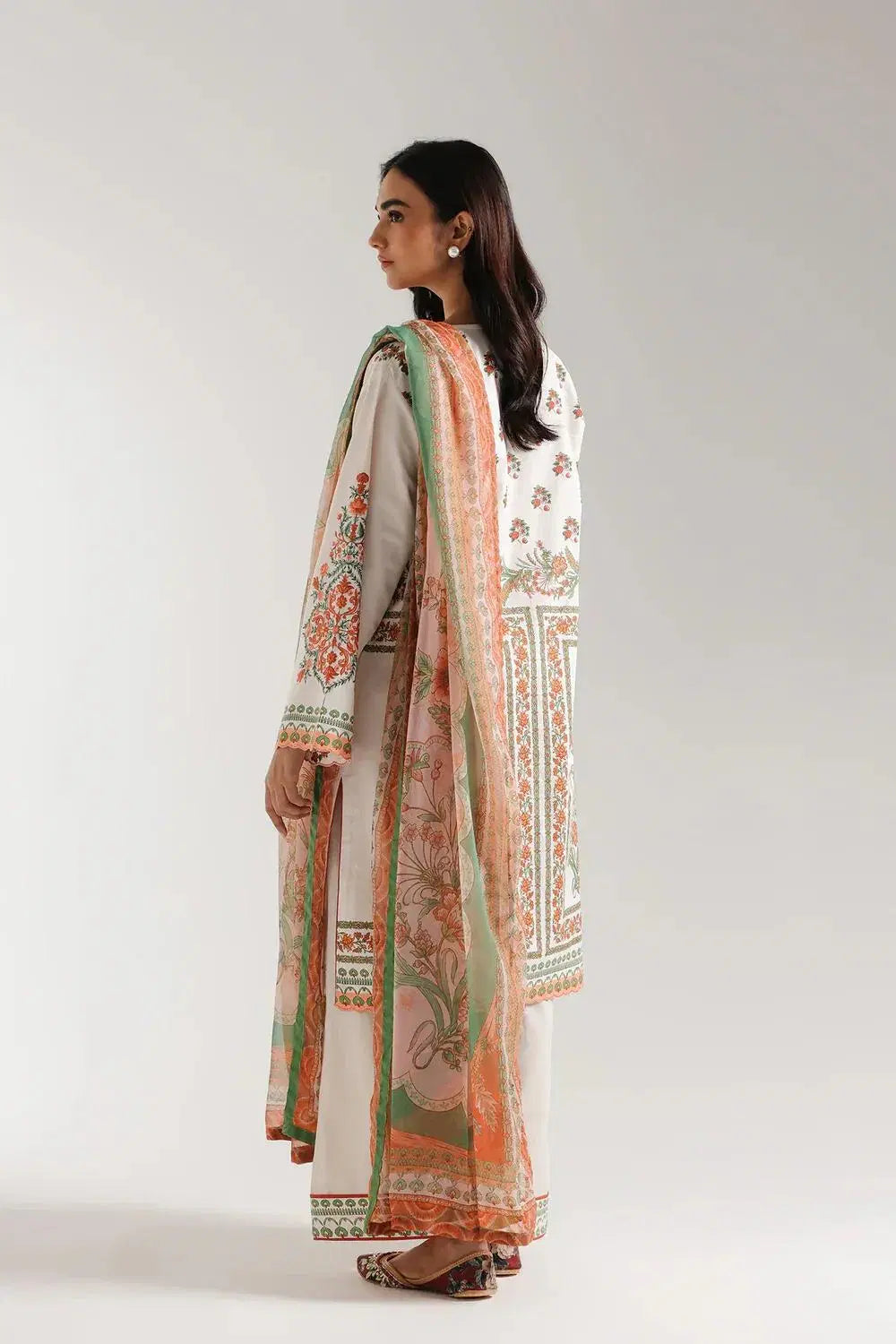 3-Piece Printed Lawn Suit