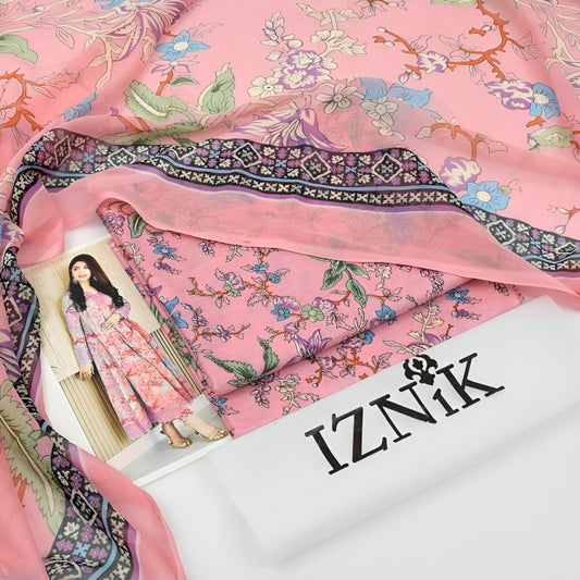 IZNIK Printed Lawn 3-Piece| Summer 2025-EVI
