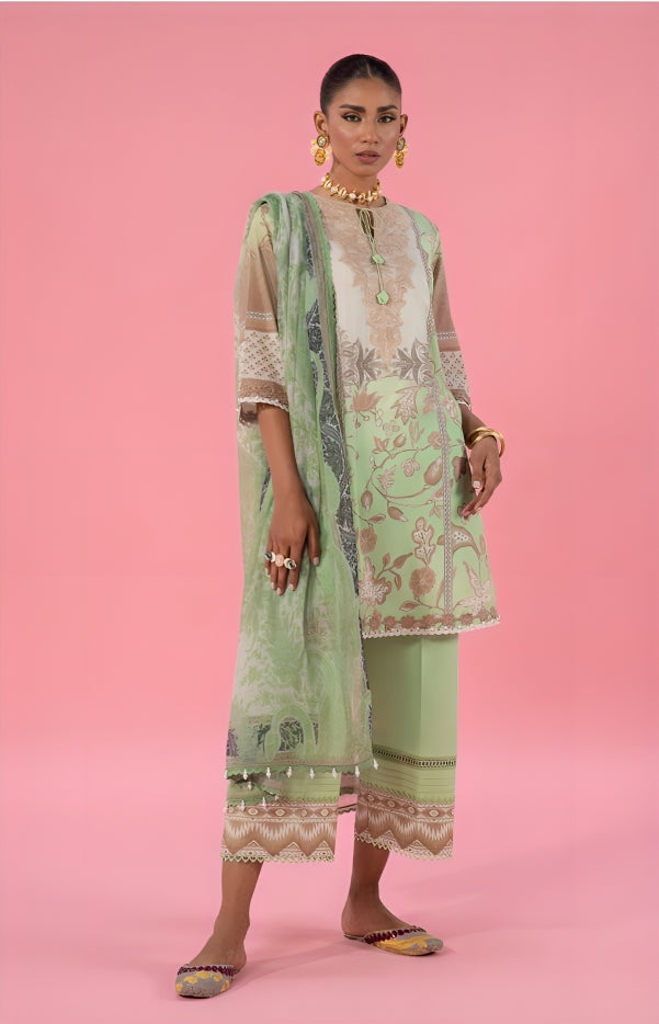 Sana Safinaz | 3-Pc Unstitched-AVIII