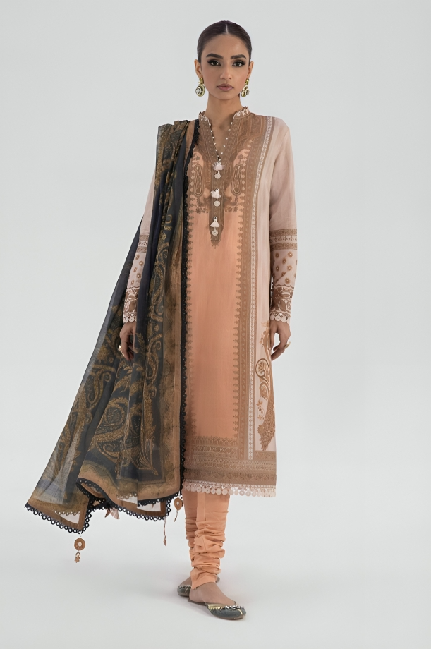 Sana Safinaz | 3-Pc Unstitched-AVI