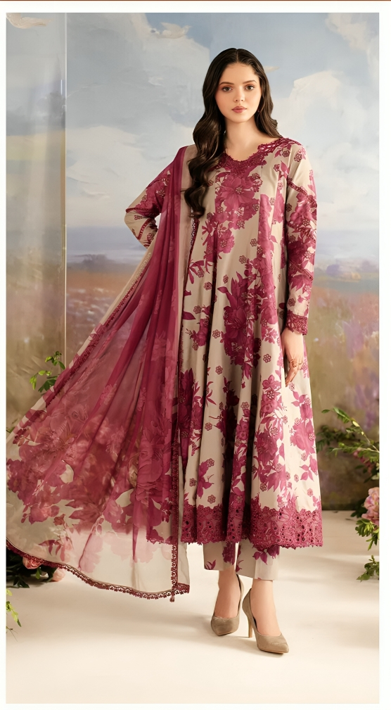 IZNIK Printed Lawn 3-Piece| Summer 2025