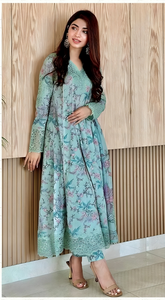 IZNIK Printed Lawn 3-Piece| Summer 2025-EIV