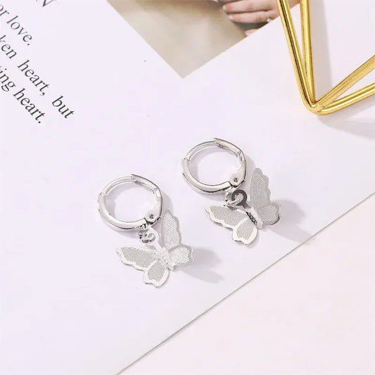 Butterfly Elegance Ring – Silver & Gold Plated