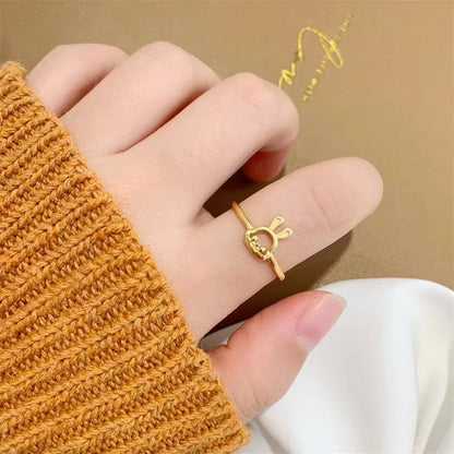 RegalGlow™ Adjustable Golden Ring