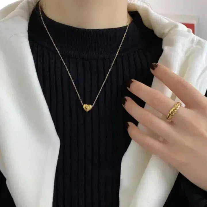 Silver & Gold Plated Unisex Necklace