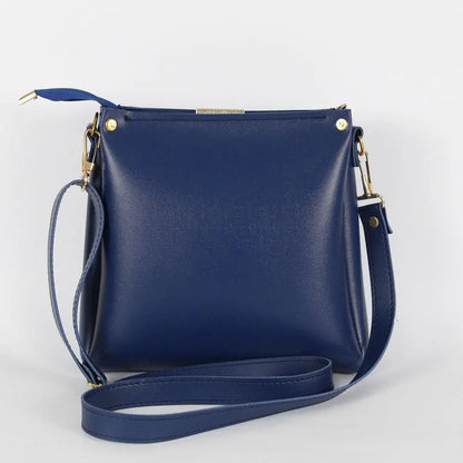Girl's Elegant Rexine Plain Hand Bag
