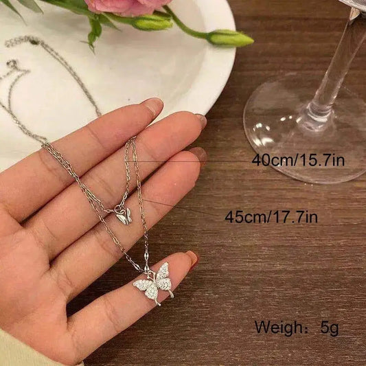 Elegant Multi-Layered Pendant Necklace