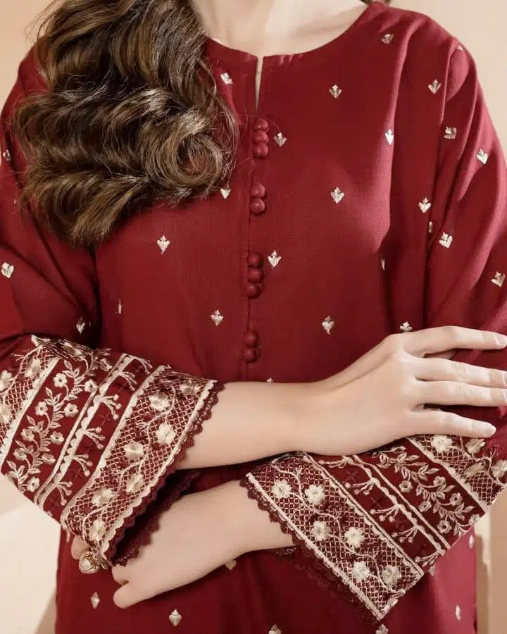 2 Piece Embroidered Lawn Suit