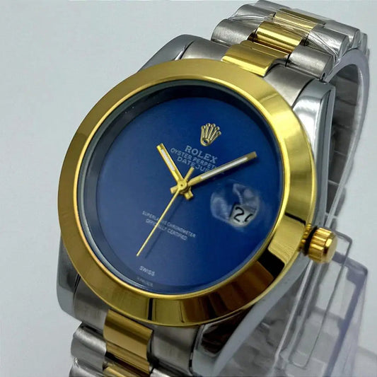 Men's  Rolex Stainless Steel Analogue Watch