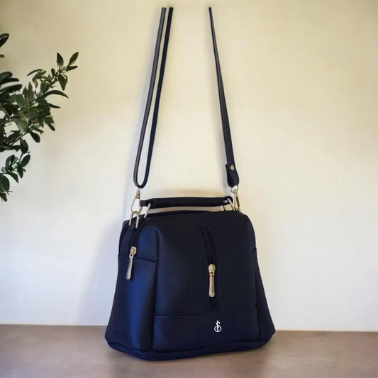 Women's PU Leather Textured Hand Bag