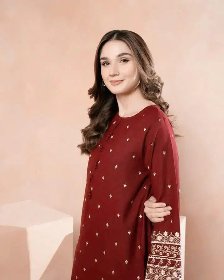 2 Piece Embroidered Lawn Suit