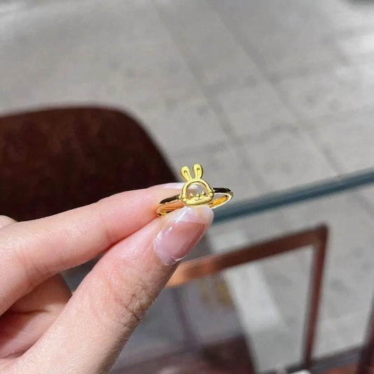 RegalGlow™ Adjustable Golden Ring